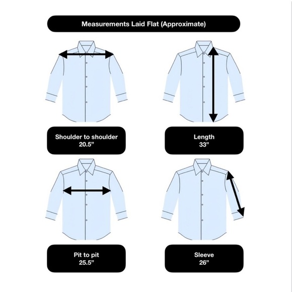 NWT Van Heusen Stain Shield Dress Shirt Size 17-17.5” 34/35 - Picture 13 of 13